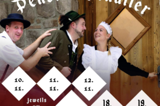 Save the Date für unser neues Theaterstück Pension Schaller